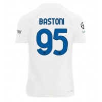 Inter Milan Alessandro Bastoni #95 Bortedrakt 2023-24 Kortermet